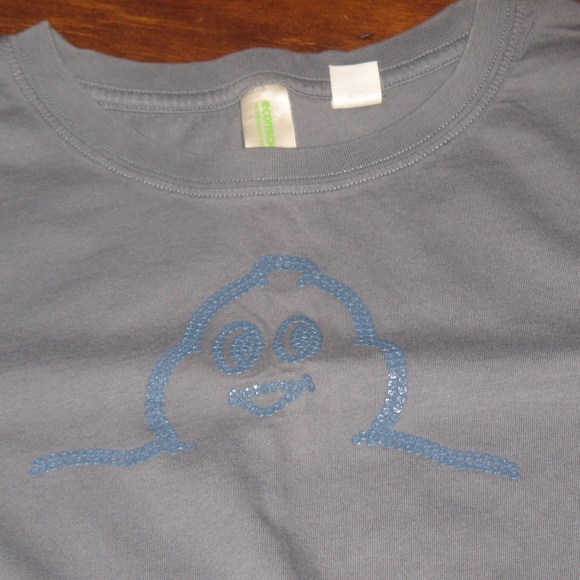Michelin Bibendum Tire Tee T-Shirt Gray XL B6 - Picture 2 of 2